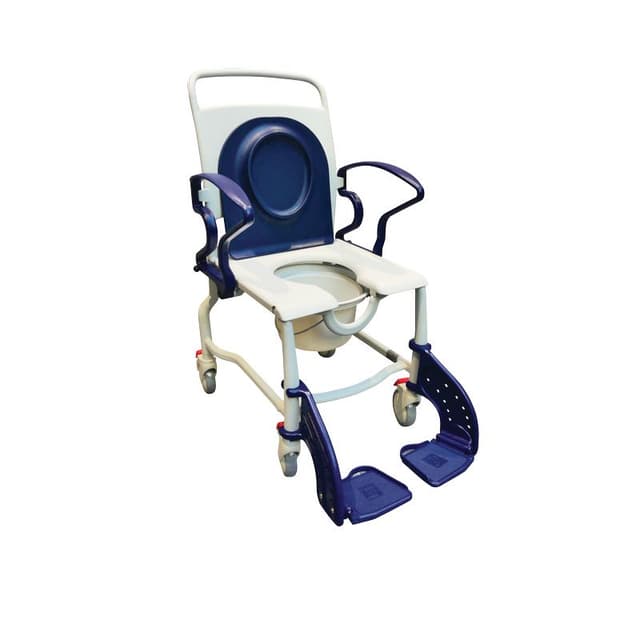 Fauteuil de douche et WC, se laver assis, vue 2